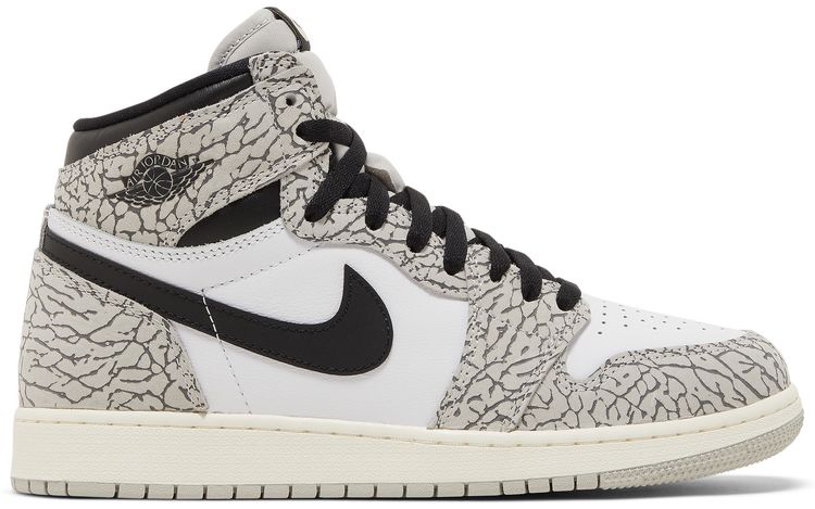 Air Jordan 1 Retro High OG GS 'White Cement' - FD1437 052 |  5.5Y NEW IN BOX