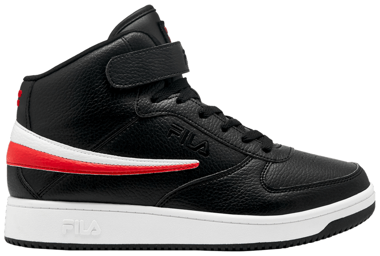 Buy Fila A-High 'Black Red' - 1CM00540 014 | GOAT