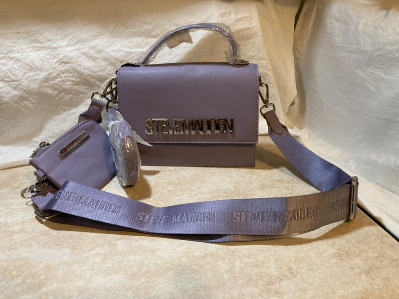 Steve Madden Bevelyn Convertible Crossbody Bag Black