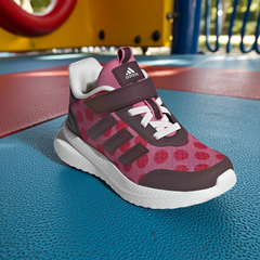 Adidas Minnie Mouse Girls Sportswear Shoes, Size 3, Aurora Red