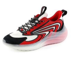 Red Fashion Sneakers | Krypton for Men | Mazino Shoes