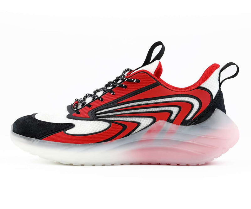 Red Fashion Sneakers | Krypton for Men | Mazino Shoes