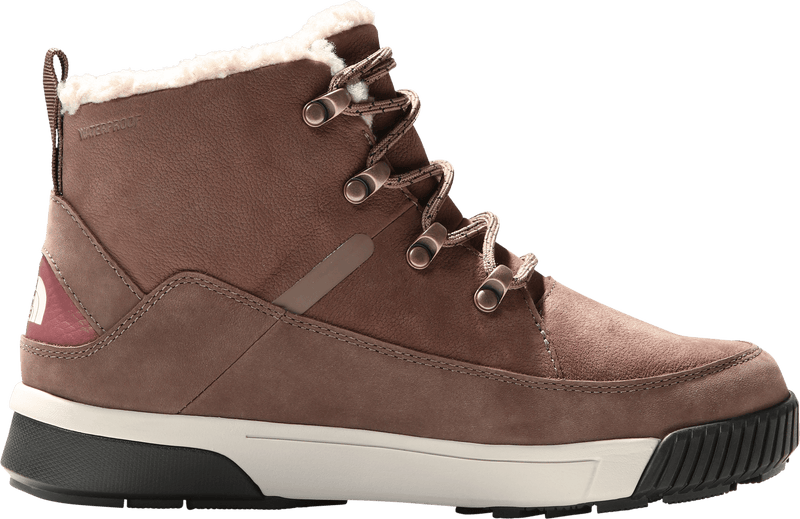 The North Face Women's Sierra Waterproof Street Boots Deep Taupe/Wild Ginger - NEW in replacement box.