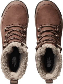 The North Face Women's Sierra Waterproof Street Boots Deep Taupe/Wild Ginger - NEW in replacement box.